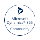 msdynamics community badge icon blog