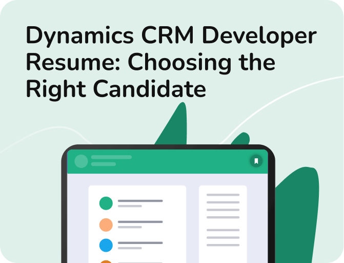 dynamics crm developer resume choosing the right candidate featured image