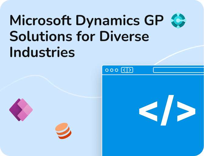 microsoft dynamics gp solutions for diverse industries featured image