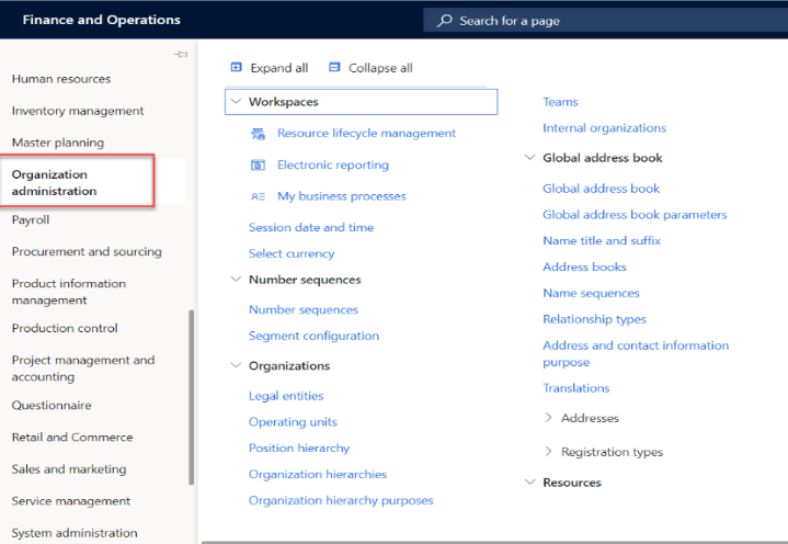 Configure document types