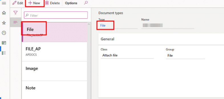 create new document type