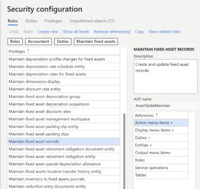 security configuration