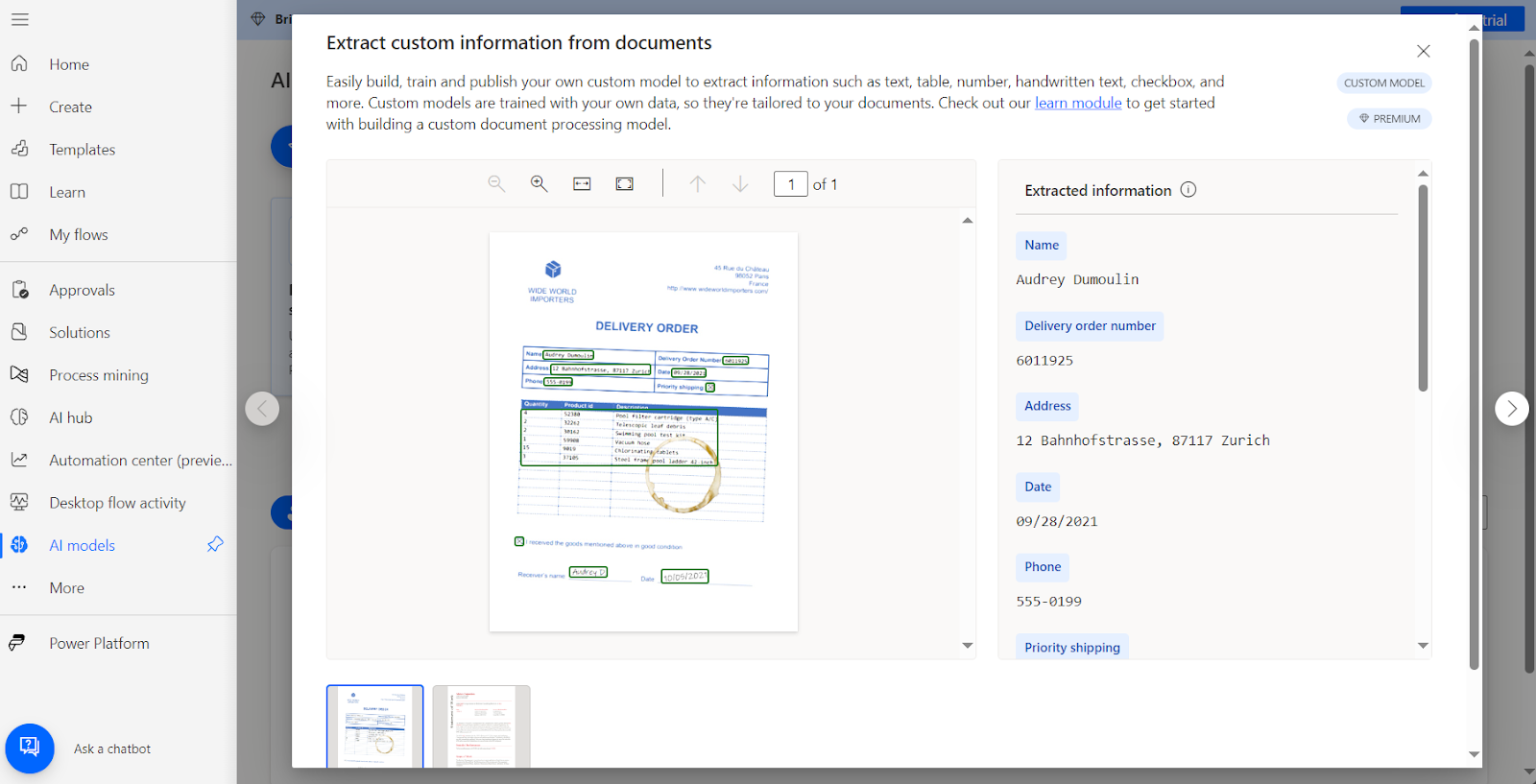 AI builder